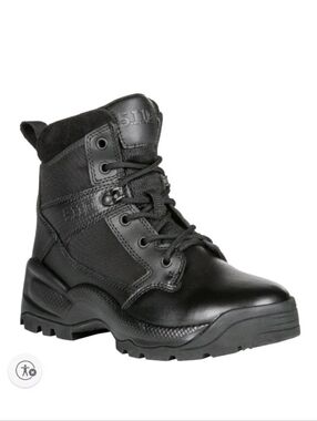 5.11 Tactical Boot ATAC 2.0 6" NZ 12405 Womens 10 Black Leather Duty Workwear